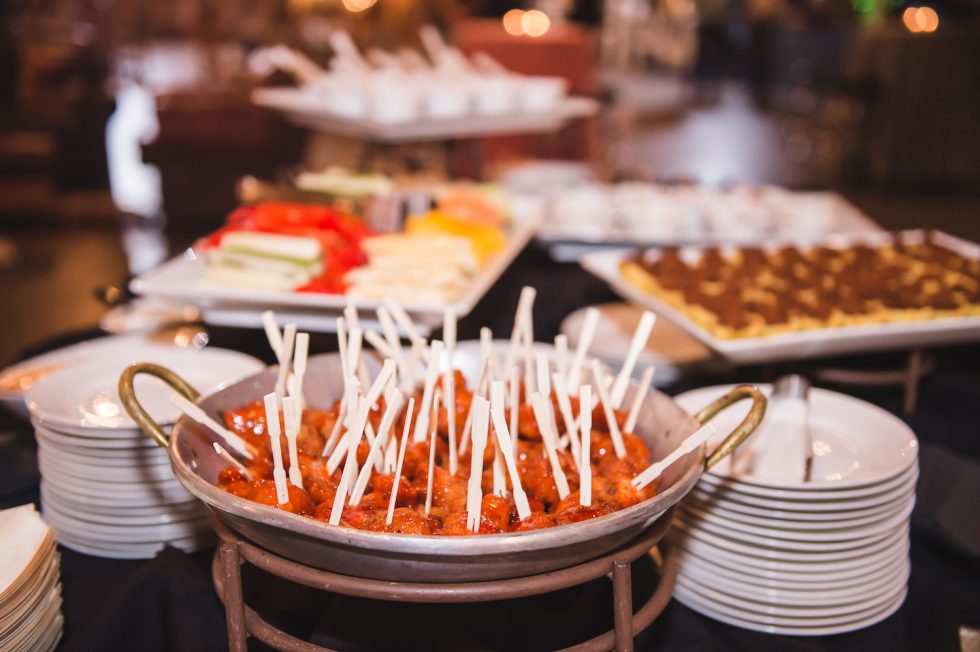 FOOD AT YOUR WEDDING RECEPTION